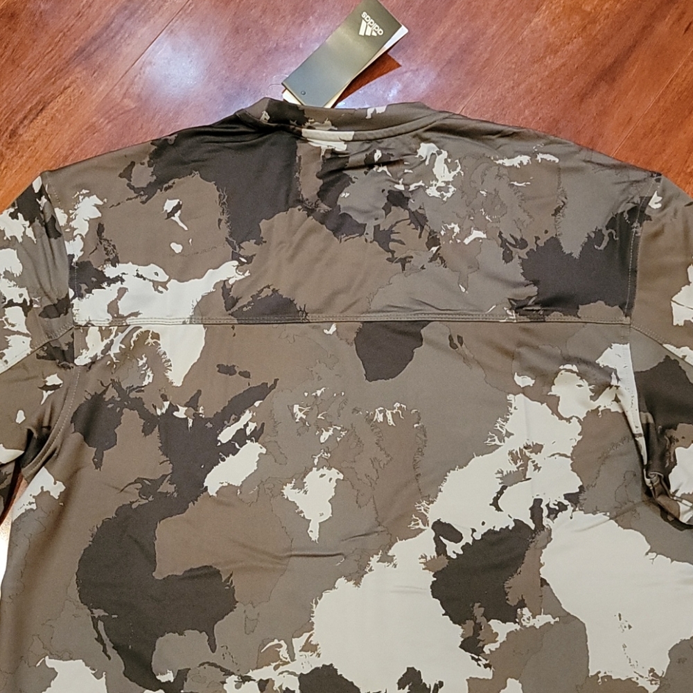 NWT Men's Adidas camo tee - Picture 6 of 8